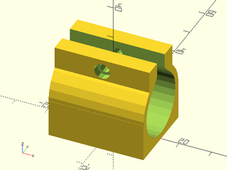 linear\_bearing\_housing() Example 1