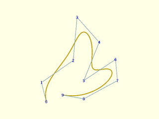 nurbs\_curve() Example 9