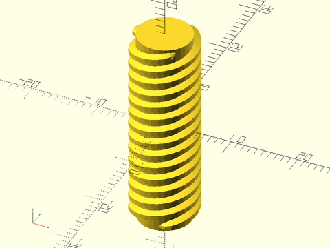 acme\_threaded\_rod() Example 3