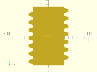 trapezoidal\_threaded\_rod() Example 1